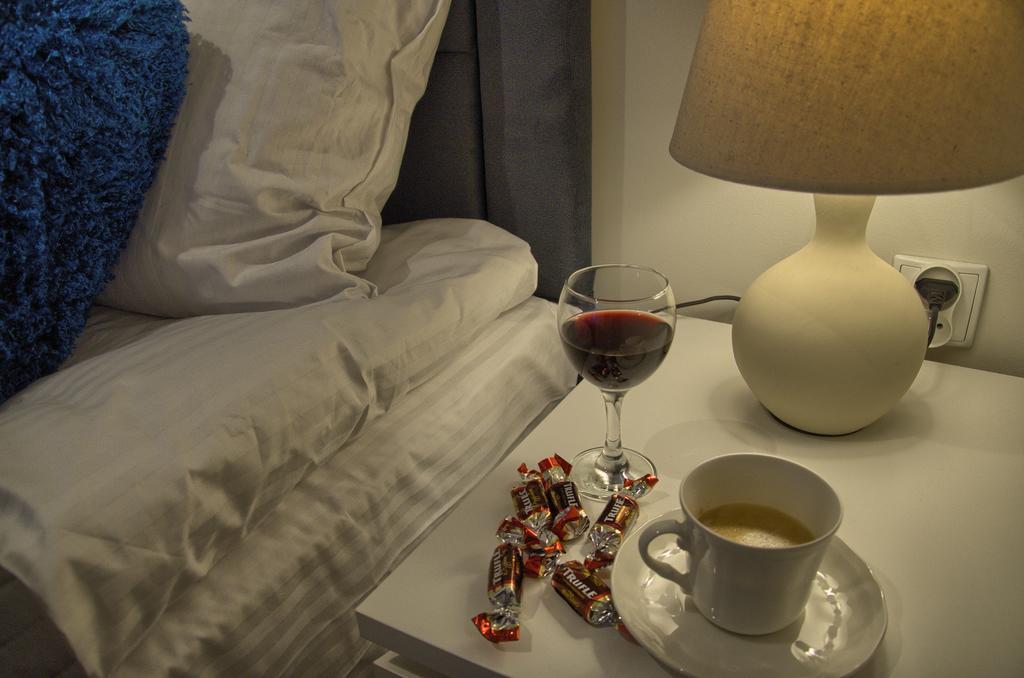Tartaczna Deluxe Apartments Gdaňsk Pokoj fotografie